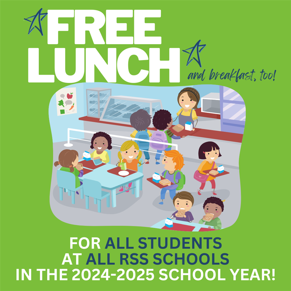  NO-COST BREAKFAST & NO-COST LUNCH for '24-'25!